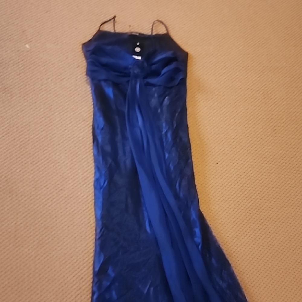 Chic Navy Maxi Dress